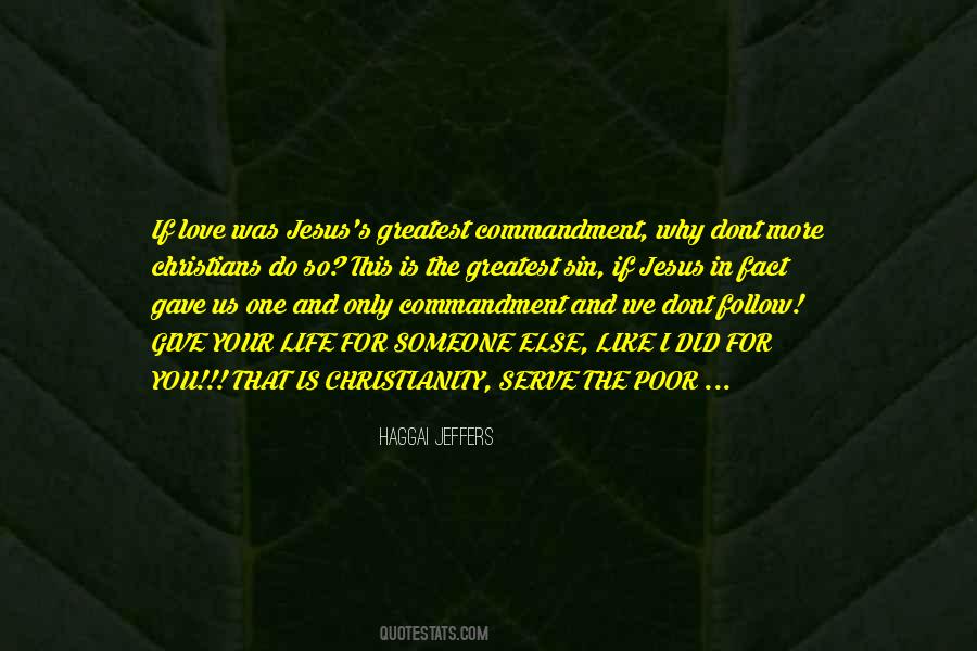 Jesus Poor Quotes #1219172