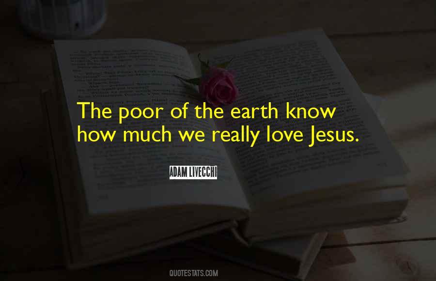 Jesus Poor Quotes #125768