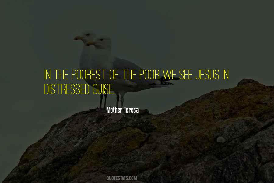 Jesus Poor Quotes #1459260