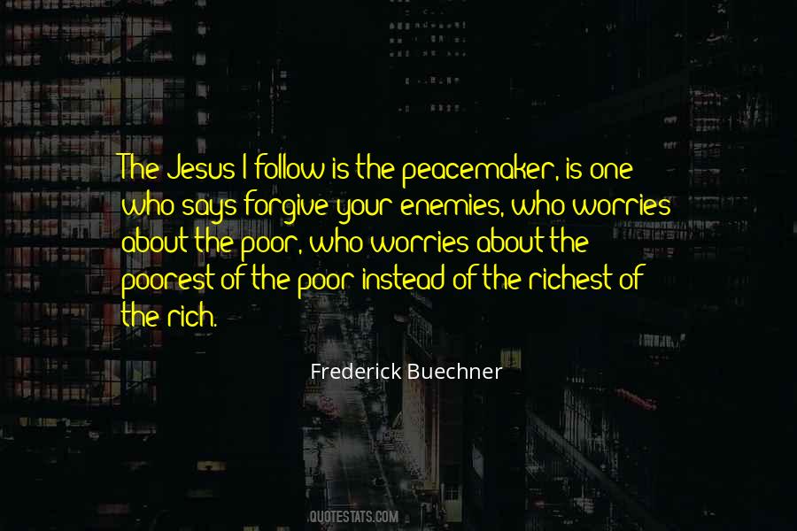 Jesus Poor Quotes #1522084