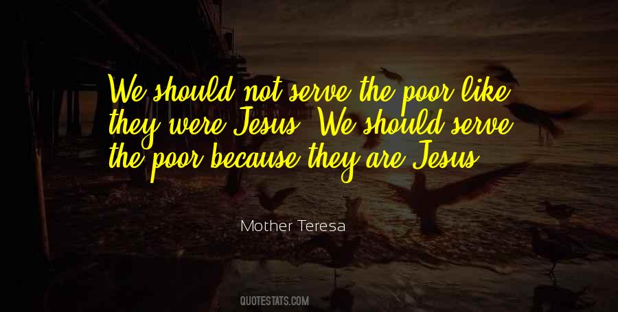 Jesus Poor Quotes #1553464