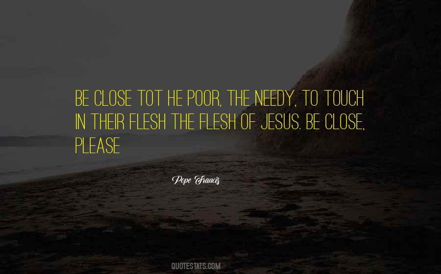 Jesus Poor Quotes #1863748