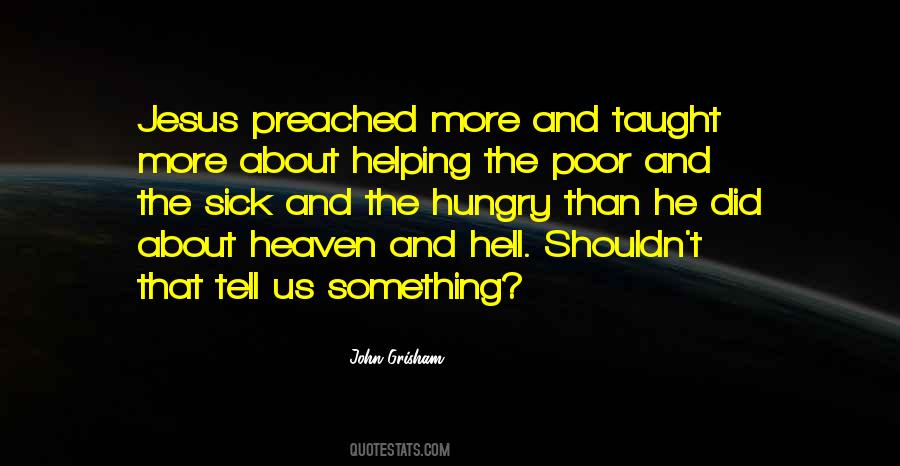 Jesus Poor Quotes #240524