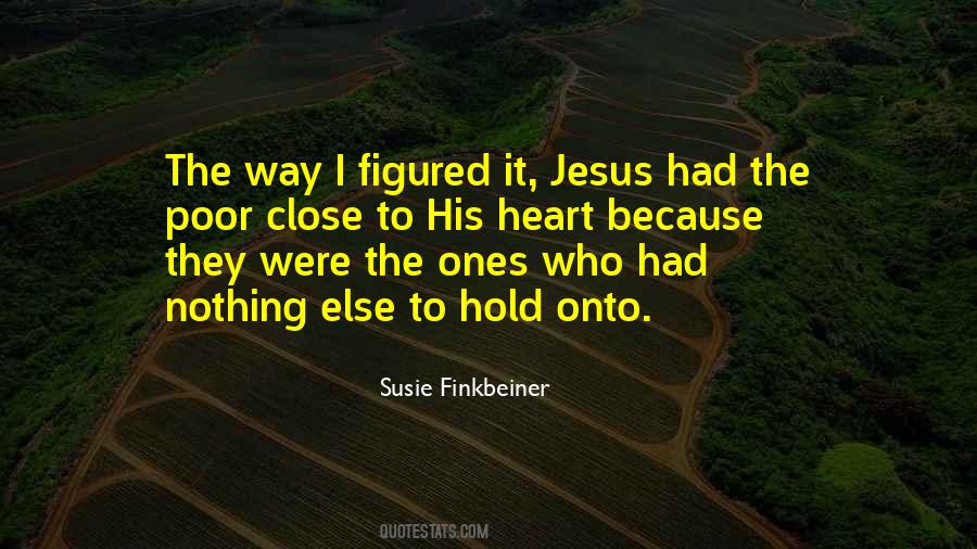Jesus Poor Quotes #800764