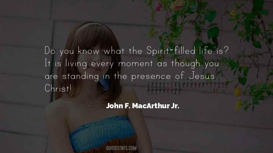 Jesus Presence Quotes #20188
