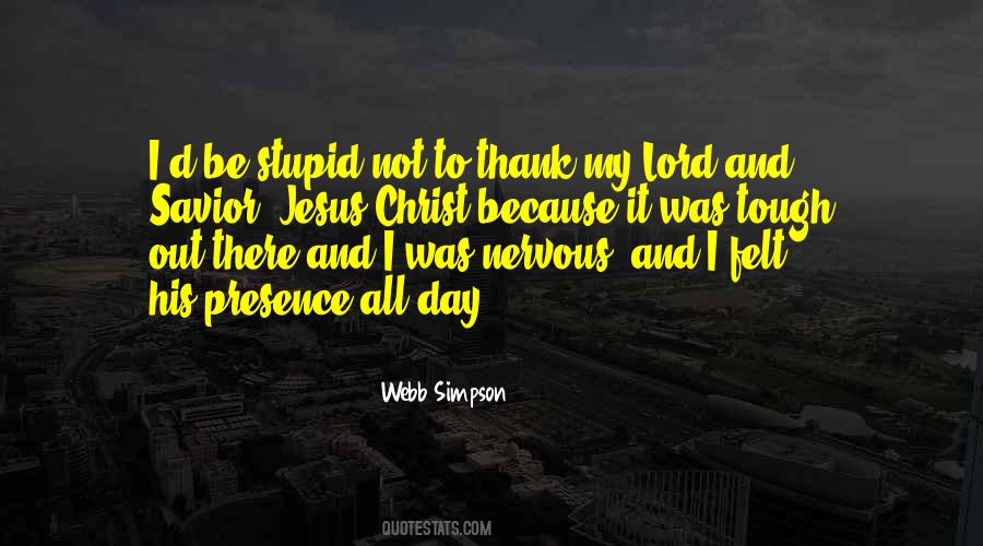 Jesus Presence Quotes #256951