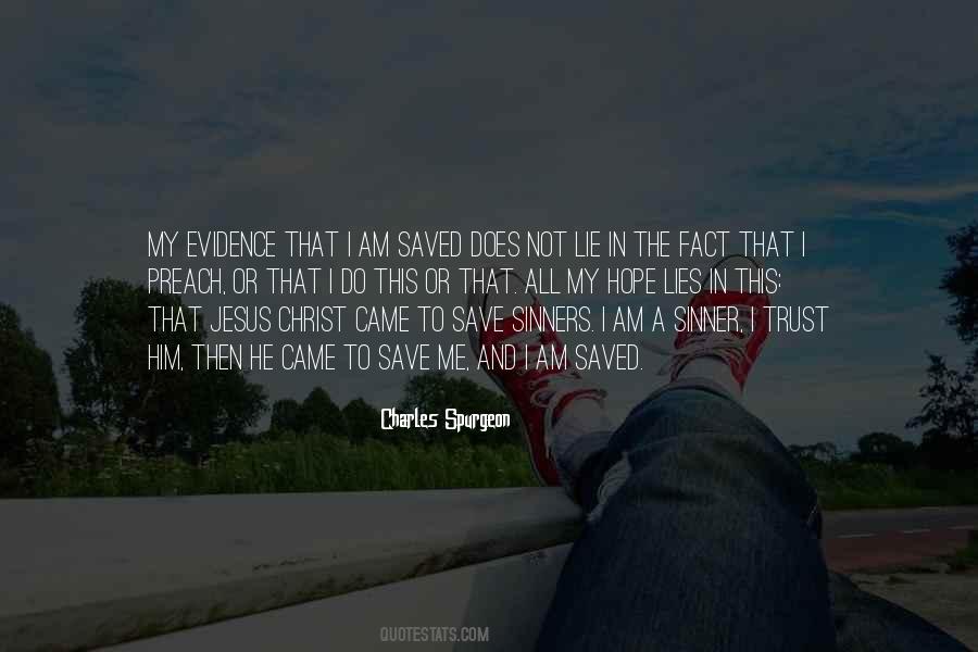 Jesus Saved Me Quotes #455246