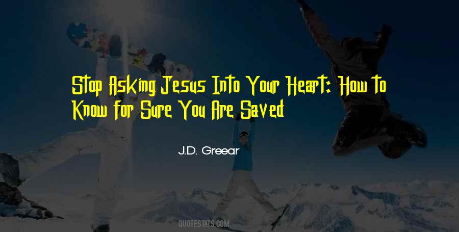 Jesus Saved Me Quotes #554715