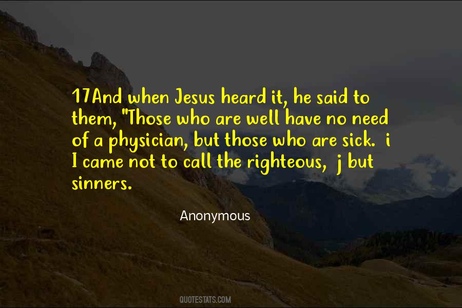 Jesus Sinners Quotes #409461