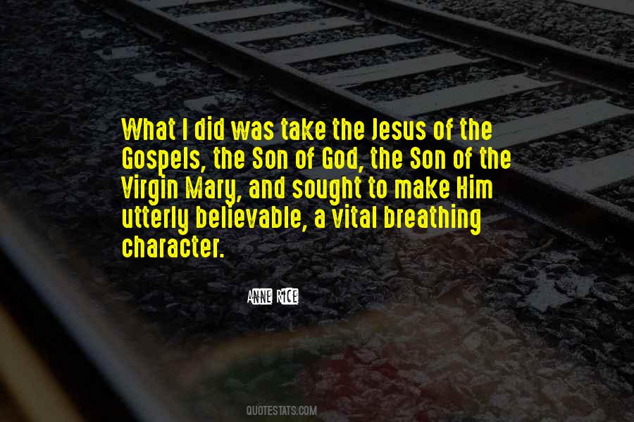 Jesus Son Of God Quotes #1009236