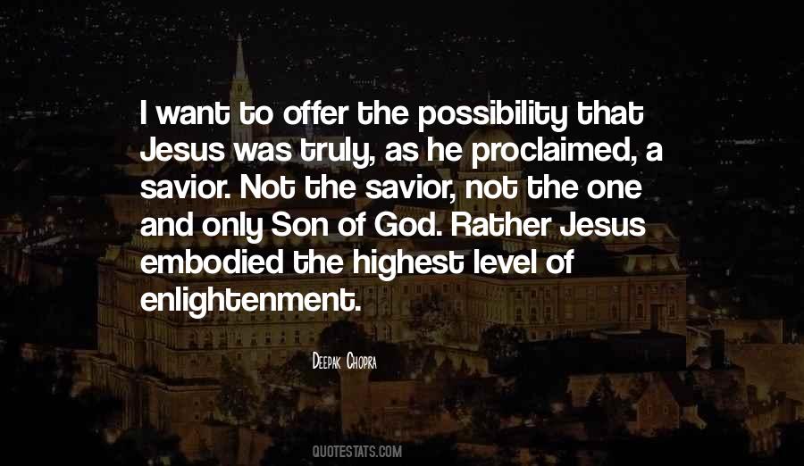Jesus Son Of God Quotes #1148321