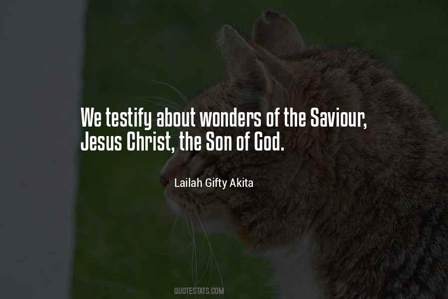 Jesus Son Of God Quotes #393011