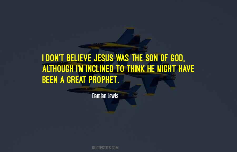 Jesus Son Of God Quotes #981734