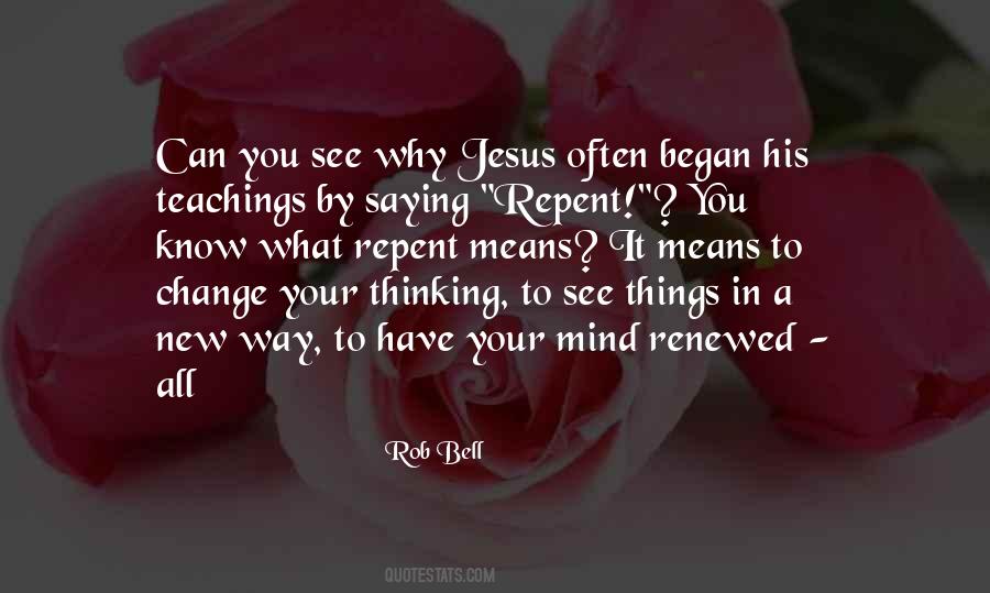 Jesus Teachings Quotes #1099031
