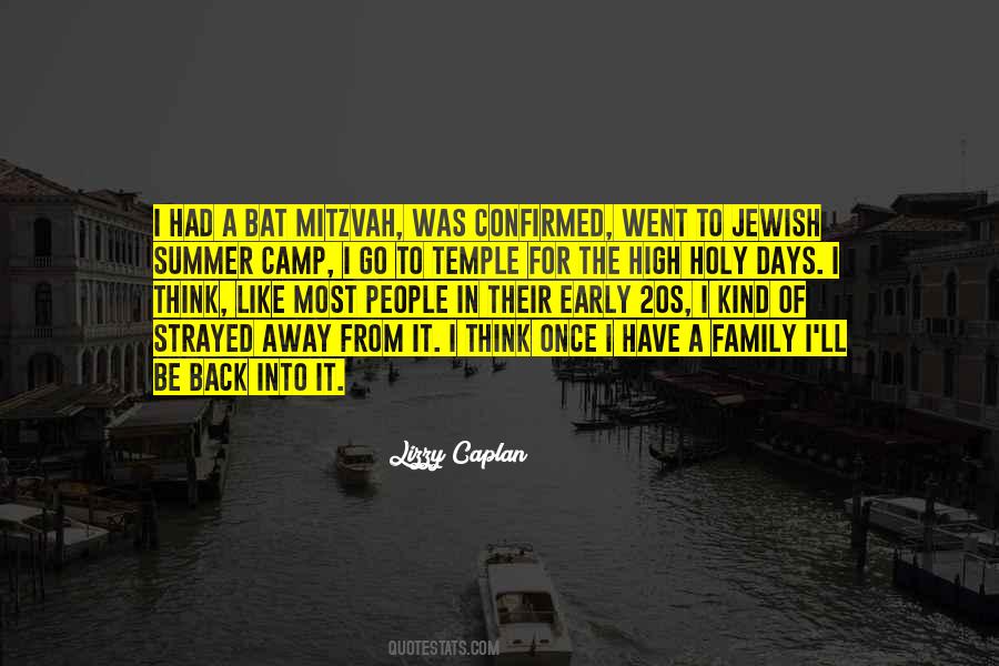 Jewish Summer Camp Quotes #1014338