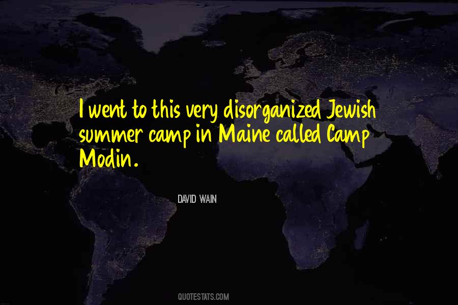 Jewish Summer Camp Quotes #879642