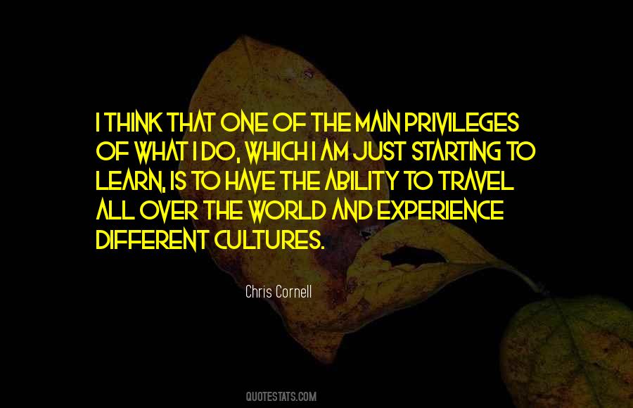 Quotes About Experience Travel #1056113