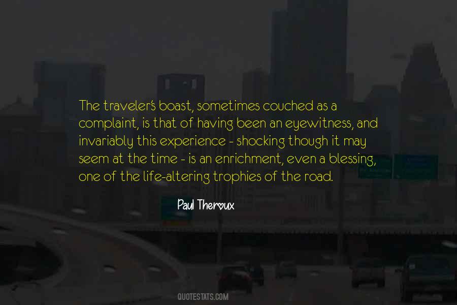 Quotes About Experience Travel #1395105