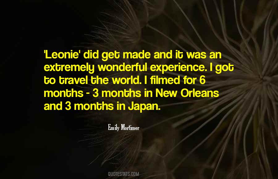 Quotes About Experience Travel #228413