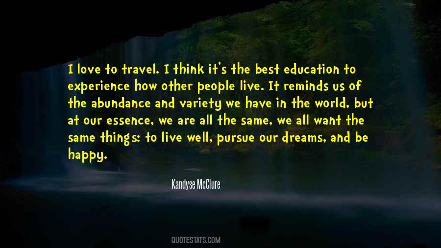 Quotes About Experience Travel #505685