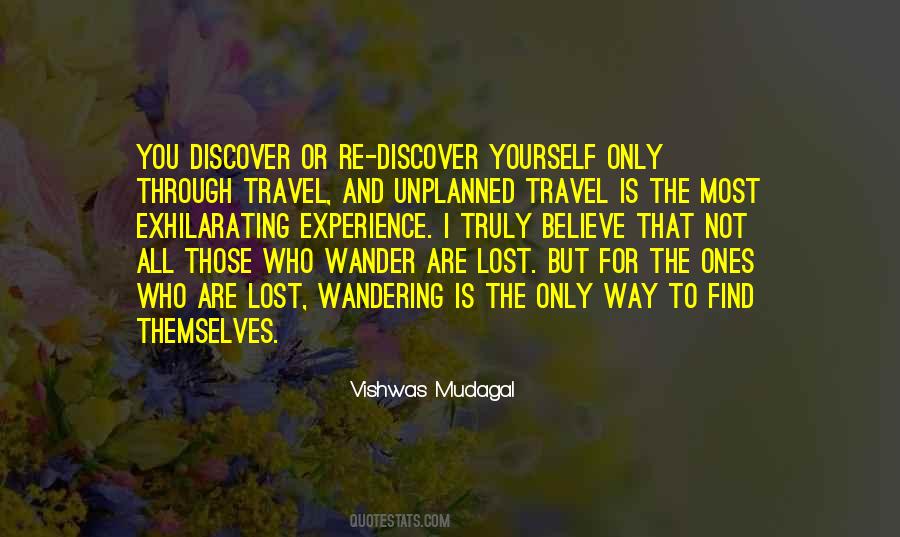 Quotes About Experience Travel #879865