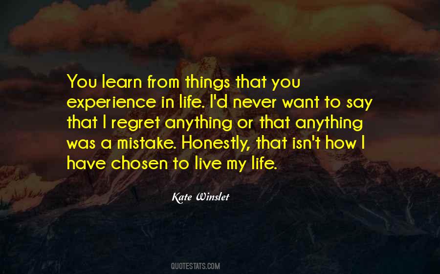 Quotes About Experience In Life #1386028