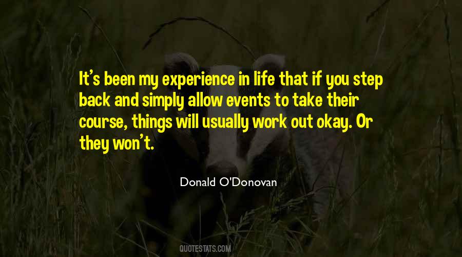 Quotes About Experience In Life #1619036