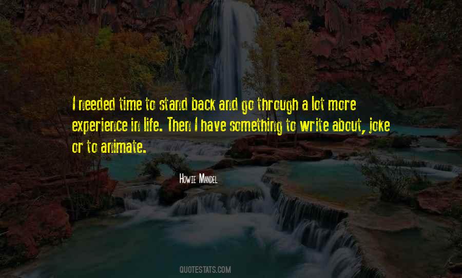 Quotes About Experience In Life #995840