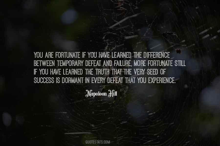 Quotes About Experience And Success #1350485