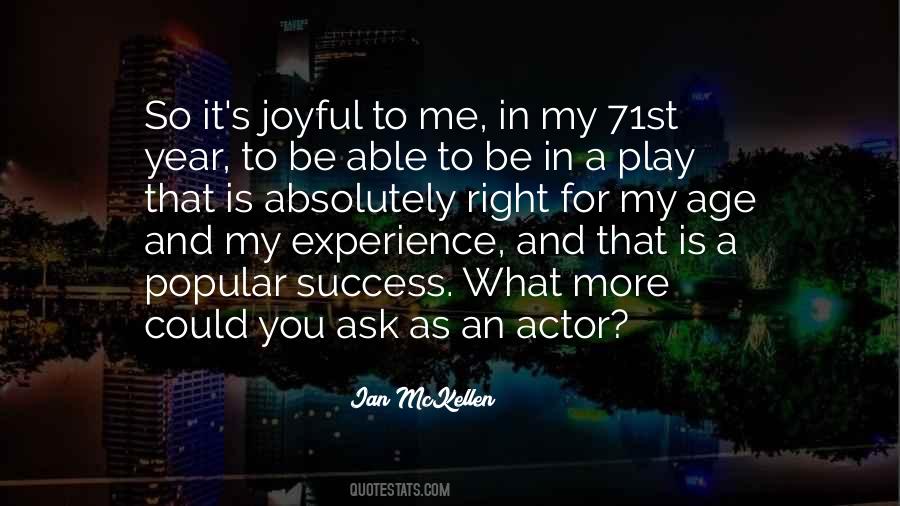 Quotes About Experience And Success #1446389