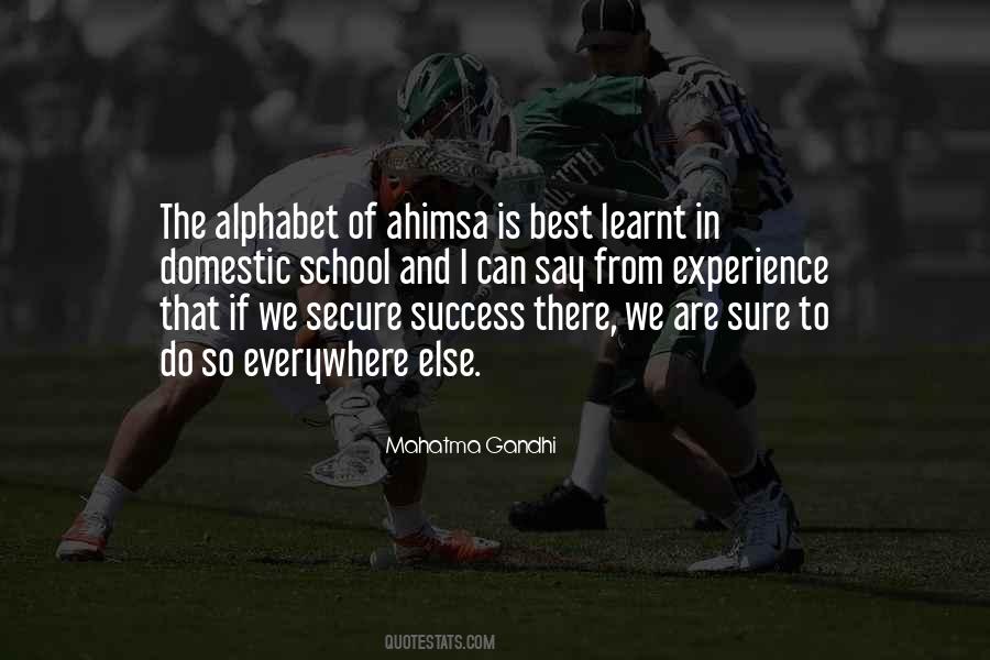 Quotes About Experience And Success #1452503