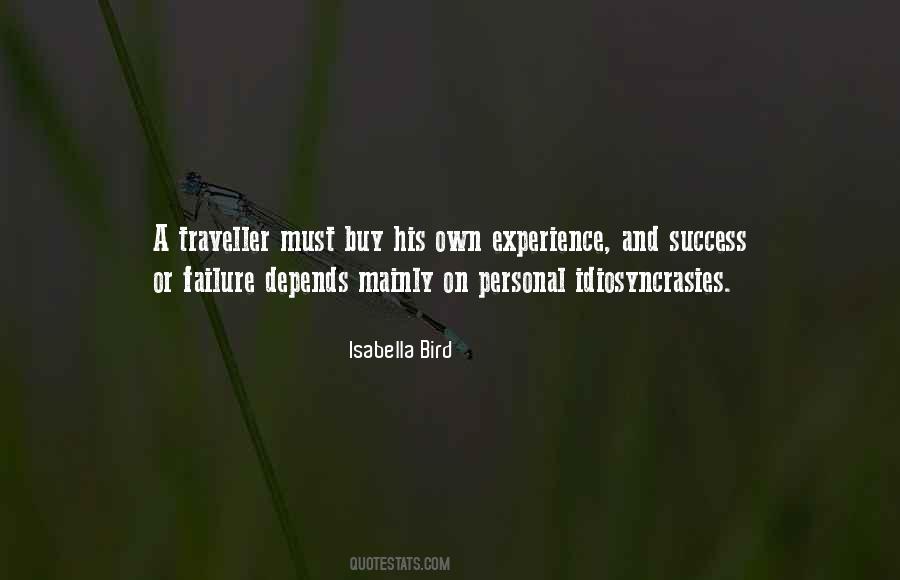 Quotes About Experience And Success #1606883