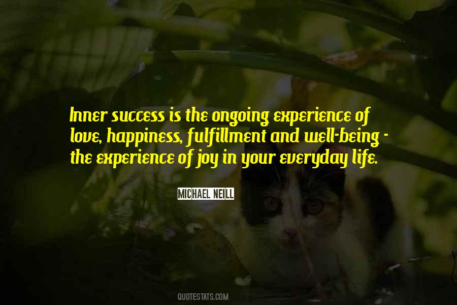 Quotes About Experience And Success #70008