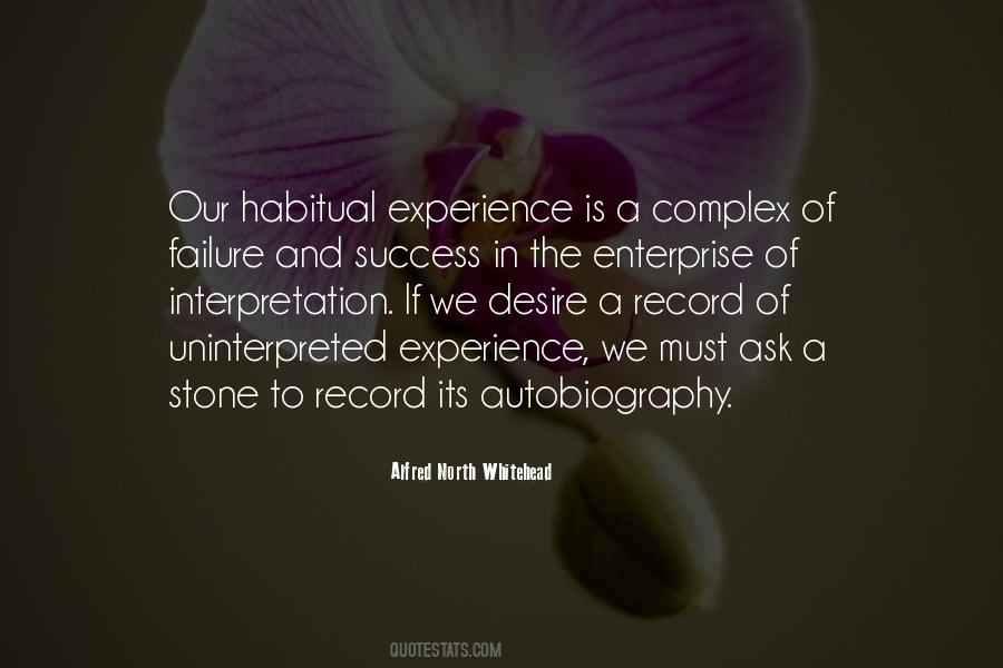 Quotes About Experience And Success #767447