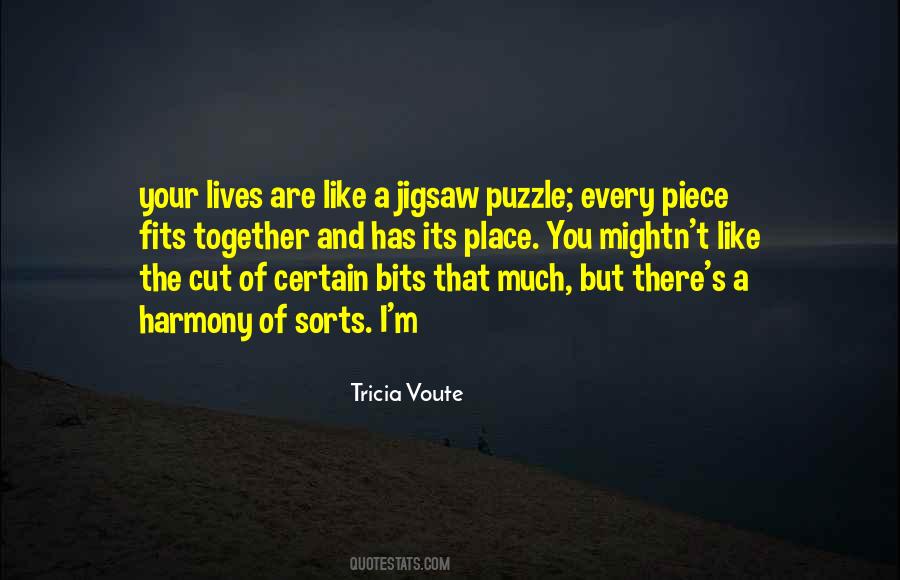 Jigsaw Puzzle Quotes #1597256