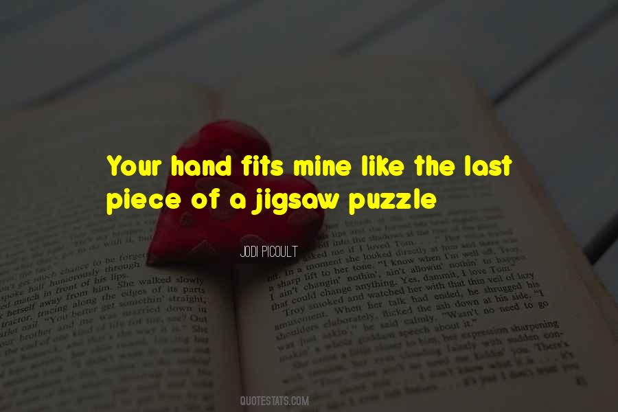 Jigsaw Puzzle Quotes #1797622