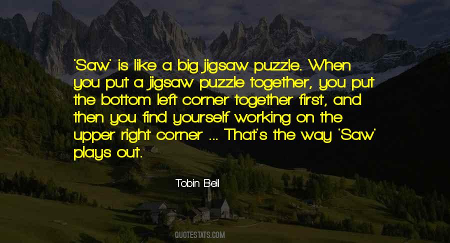 Jigsaw Puzzle Quotes #27834