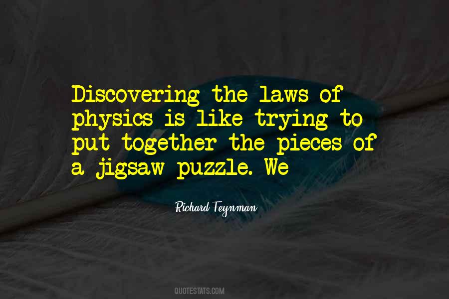 Jigsaw Puzzle Quotes #310596