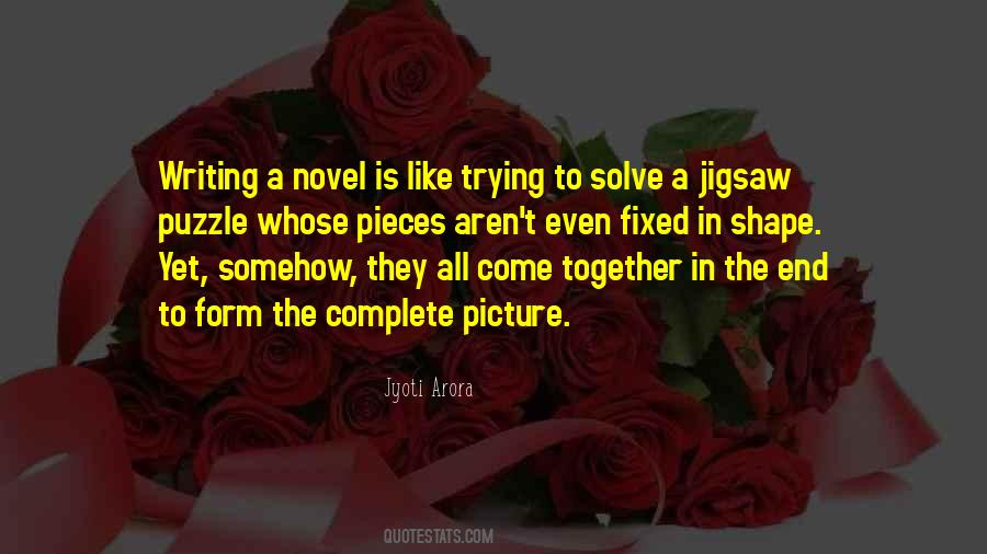 Jigsaw Puzzle Quotes #807856