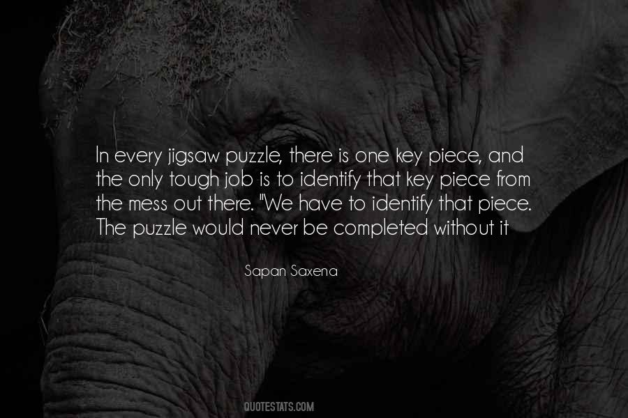 Jigsaw Puzzle Quotes #925519