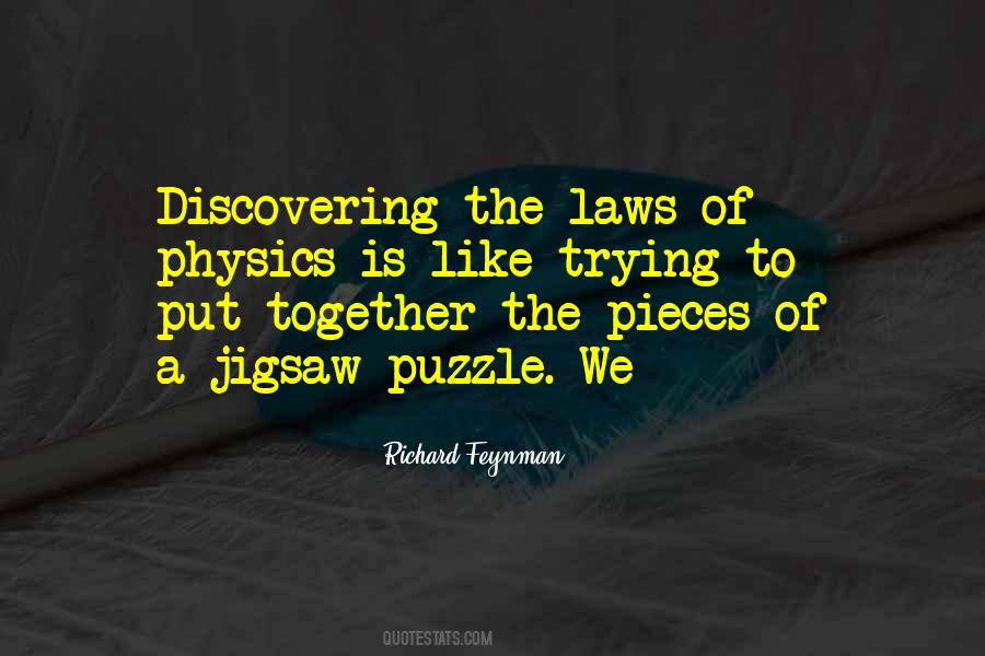 Jigsaw Quotes #310596