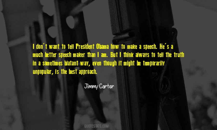 Jimmy Carter's Quotes #1715789