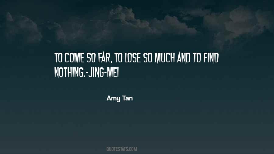 Jing Mei Quotes #676498