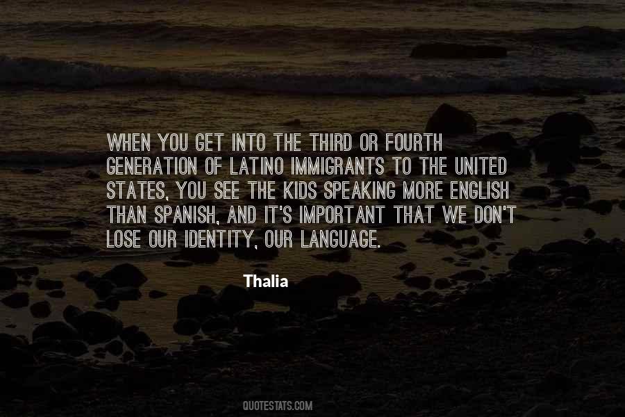 Quotes About Thalia #783981