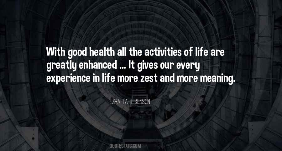 Quotes About Exercise And Life #779206