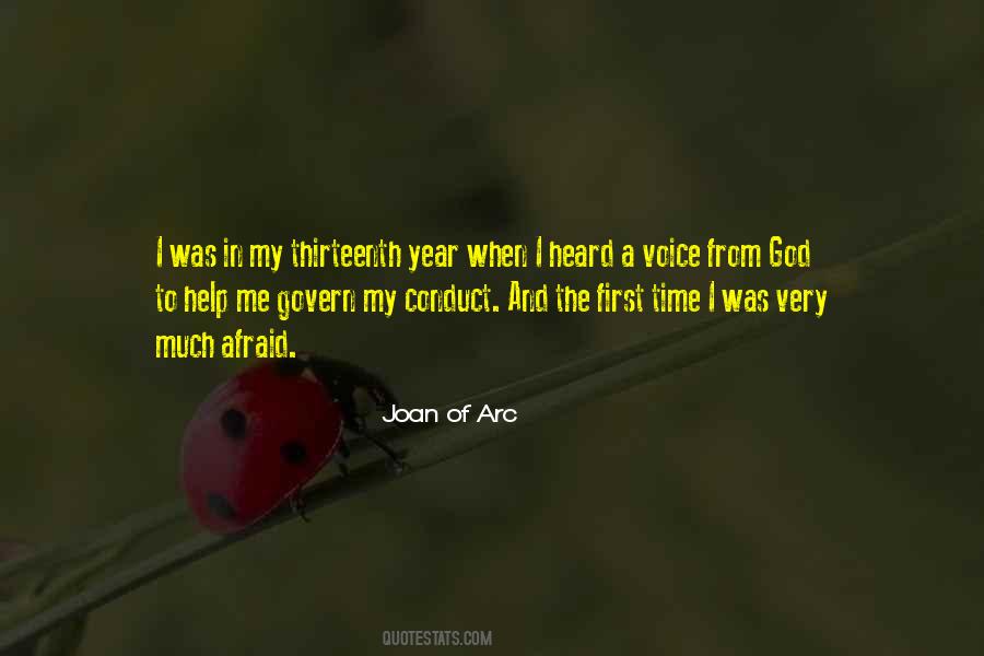 Joan Arc Quotes #1108902