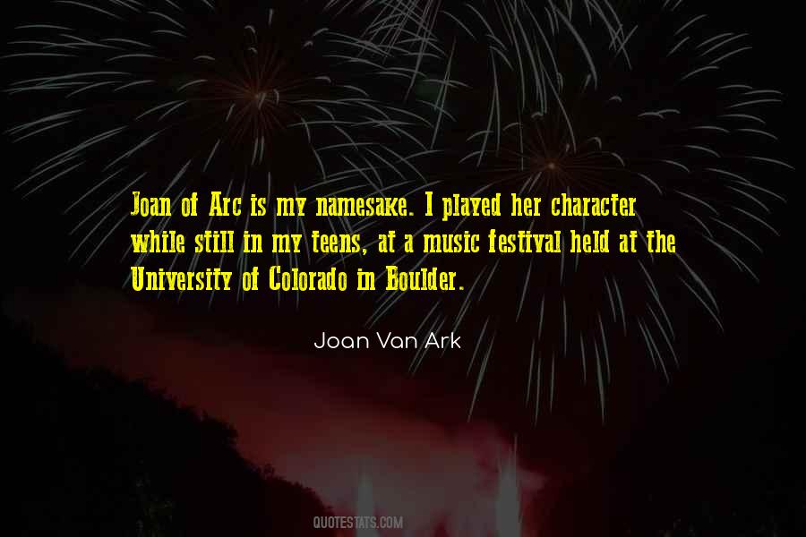 Joan Arc Quotes #646324