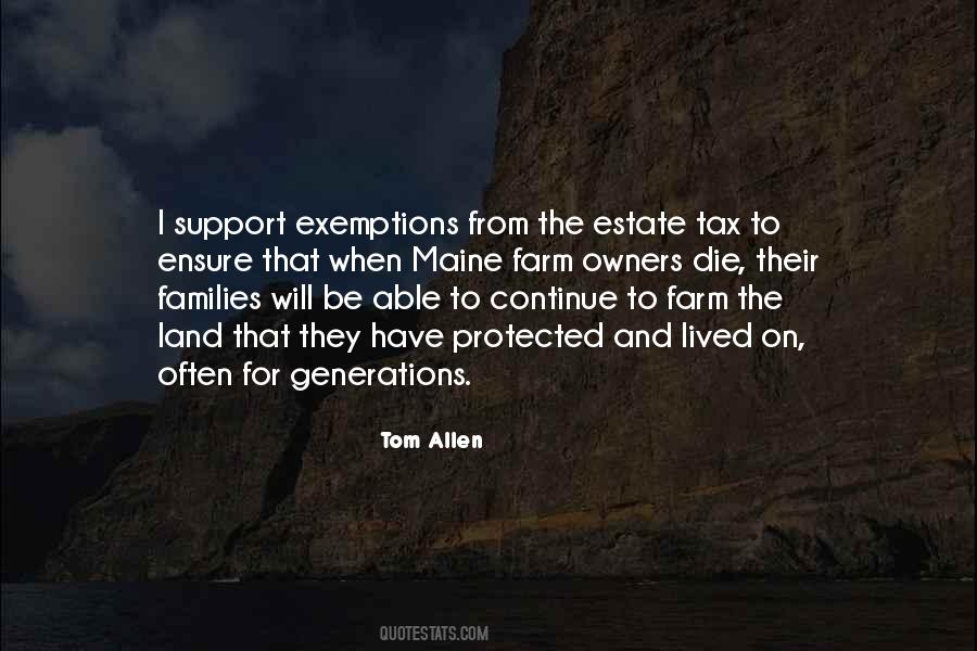 Quotes About Exemptions #153876