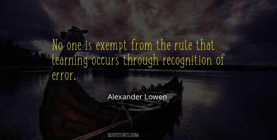 Quotes About Exempt #946558