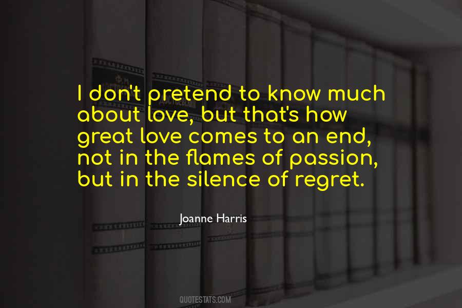 Joanne Harris Love Quotes #803710